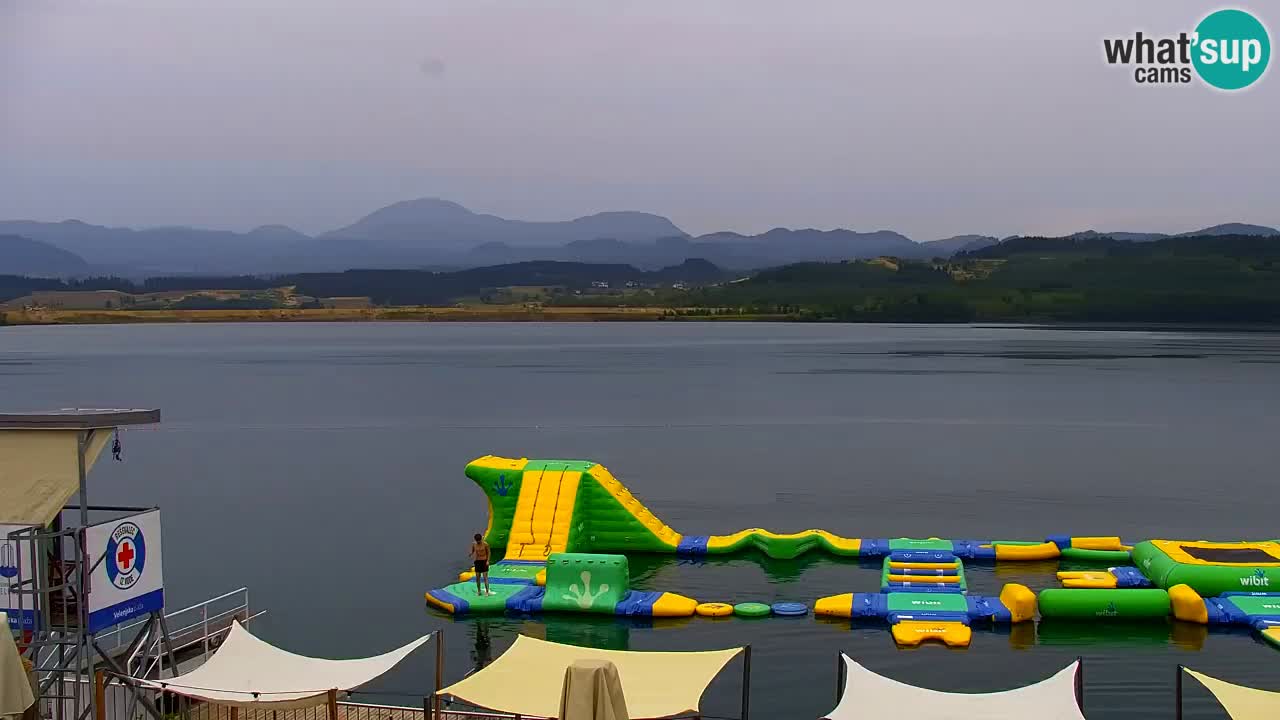 Webcam lago Velenje – Vista en directo desde Velenje Beach