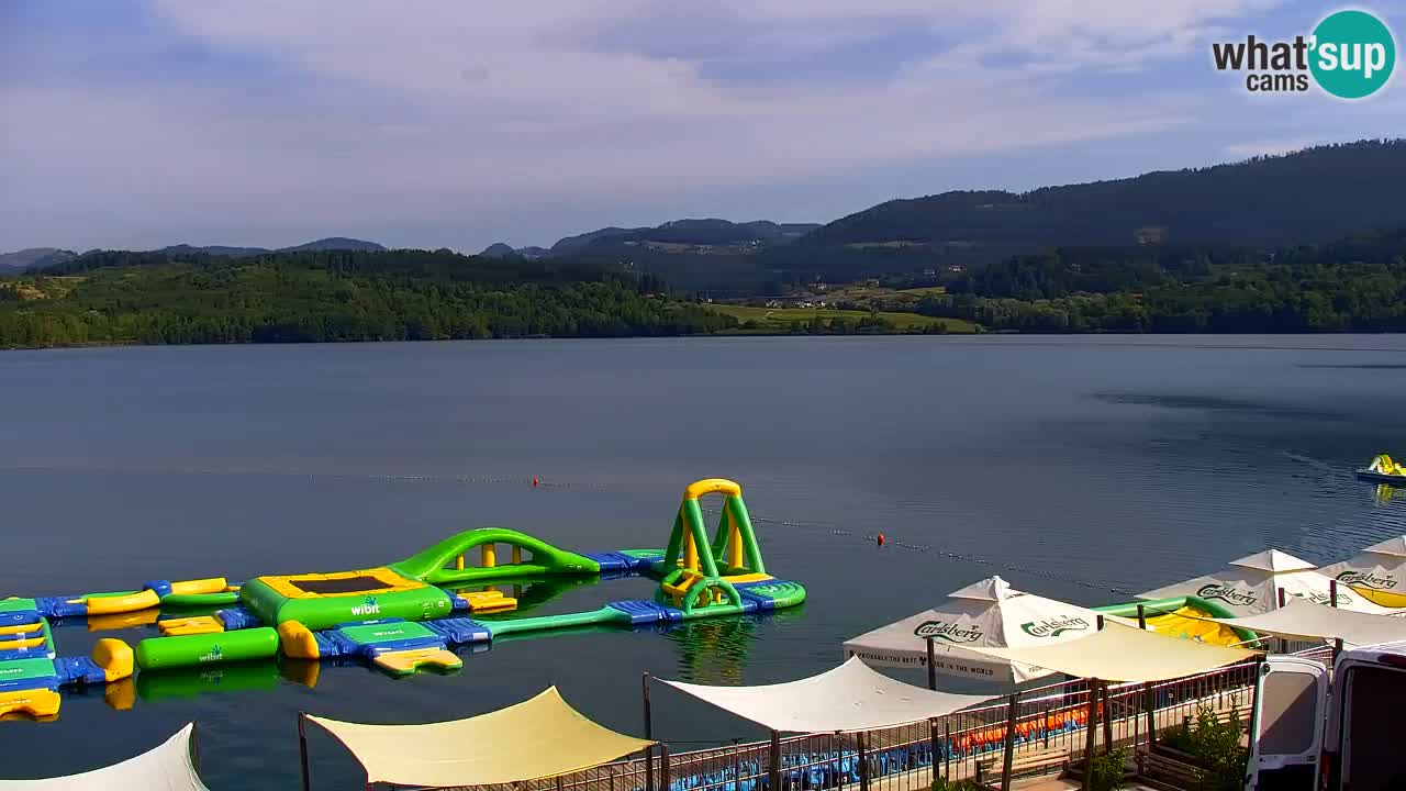 Webcam Lago di Velenje – Spiaggia di Velenje in diretta