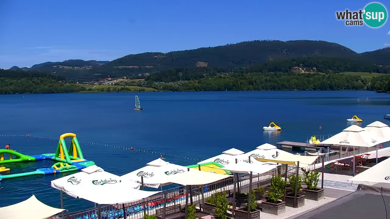 Webcam Lago di Velenje – Spiaggia di Velenje in diretta