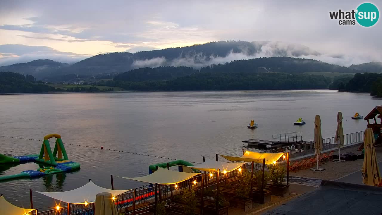 Webcam Lago di Velenje – Spiaggia di Velenje in diretta