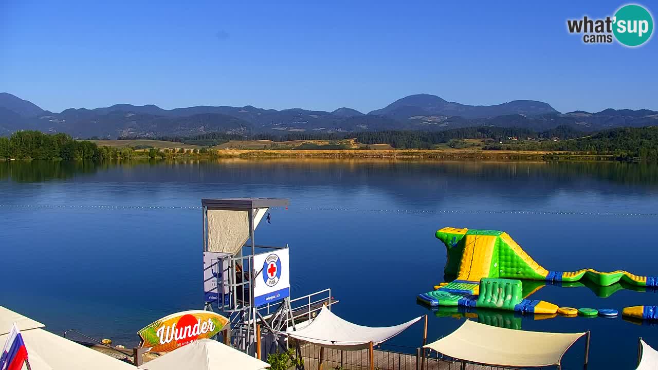 Velenje Lake Webcam – Live from Velenje Beach