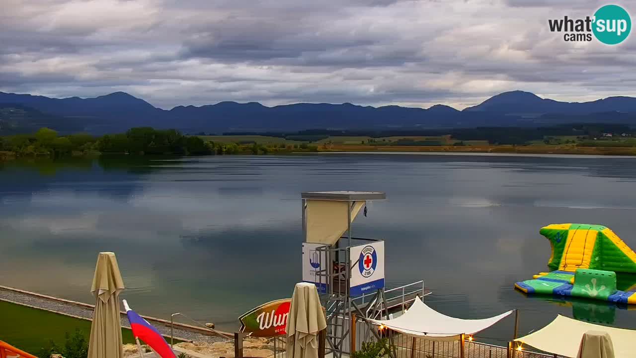 Webcam Lago di Velenje – Spiaggia di Velenje in diretta