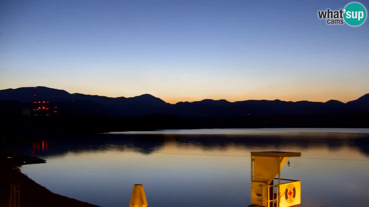 Webcam lago Velenje – Vista en directo desde Velenje Beach