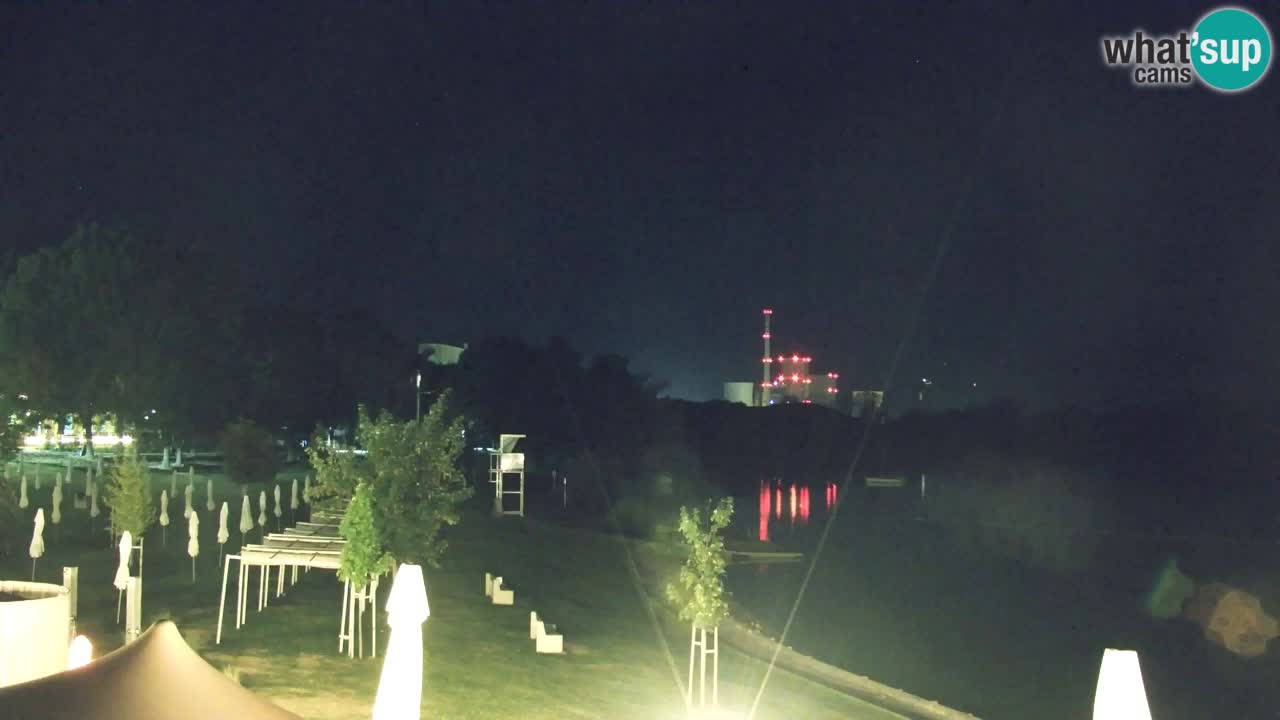 Webcam lago Velenje – Vista en directo desde Velenje Beach