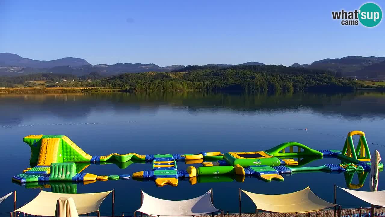 Webcam Lago di Velenje – Spiaggia di Velenje in diretta