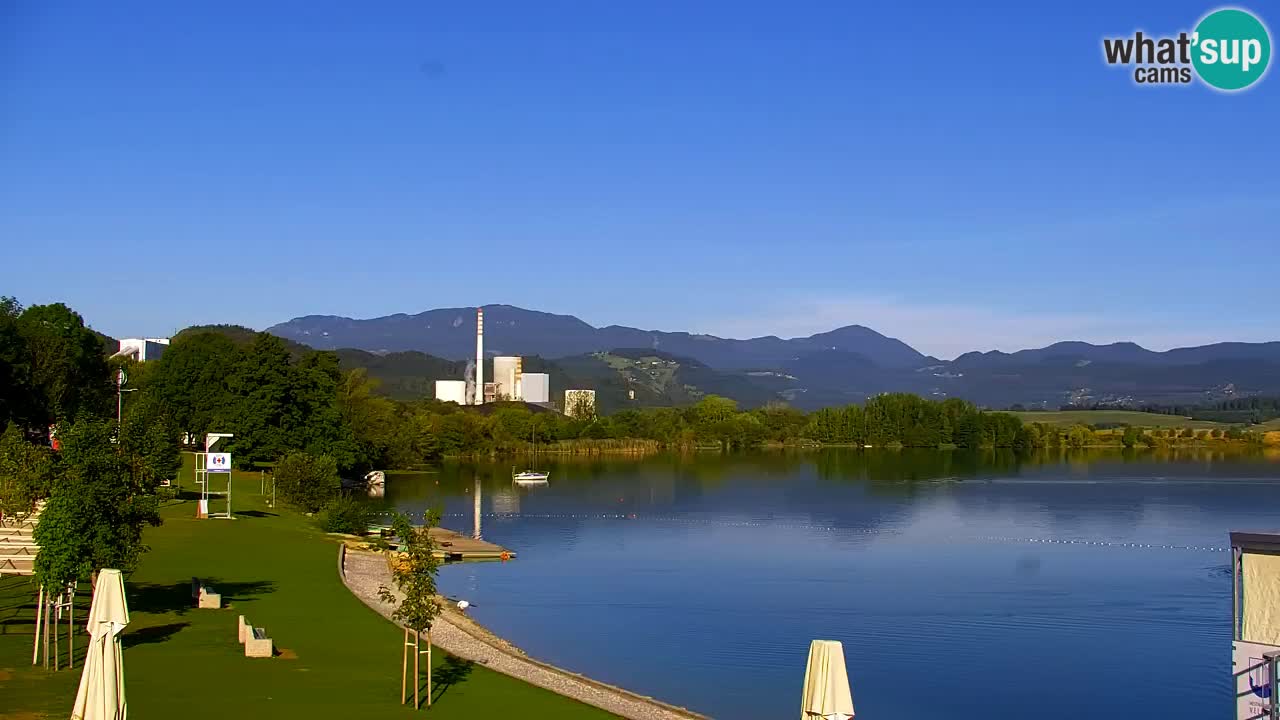 Velenje Lake Webcam – Live from Velenje Beach