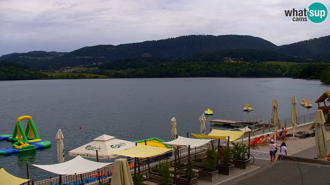 Webcam lac de Velenje – Vue en direct depuis Velenje Beach