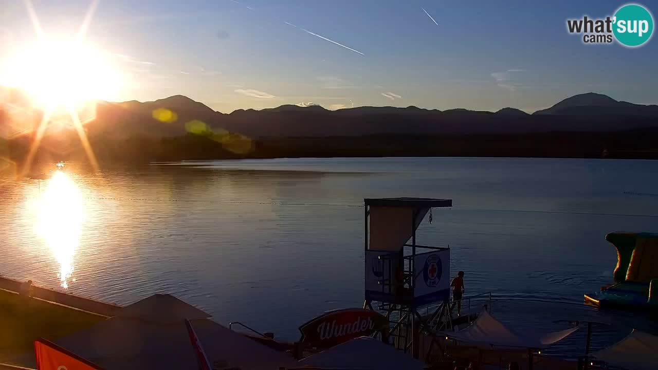 Webcam Lago di Velenje – Spiaggia di Velenje in diretta