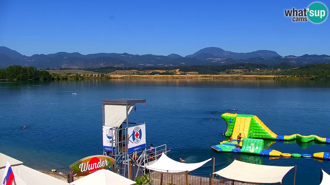 Velenje Lake Webcam – Live from Velenje Beach