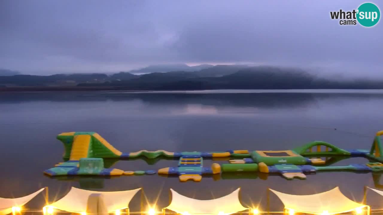Webcam lac de Velenje – Vue en direct depuis Velenje Beach