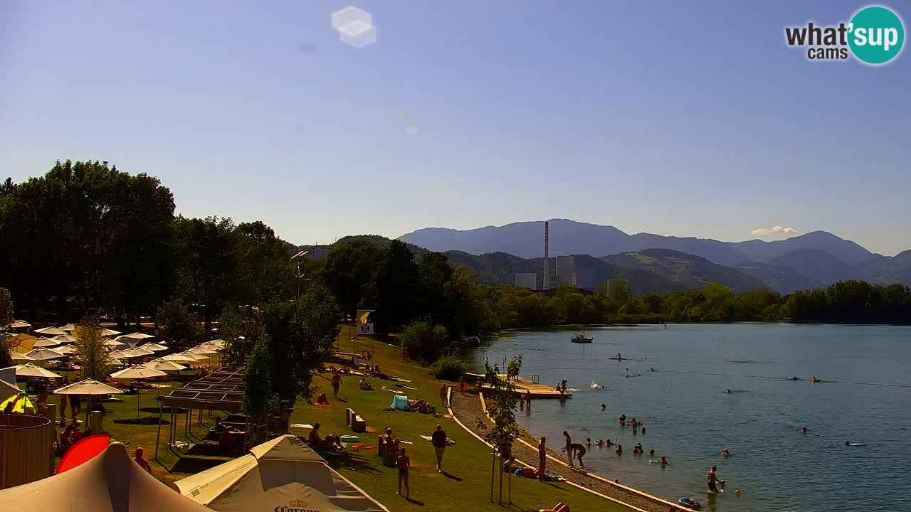 Velenje Lake Webcam – Live from Velenje Beach
