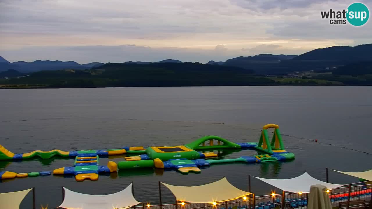 Webcam lago Velenje – Vista en directo desde Velenje Beach