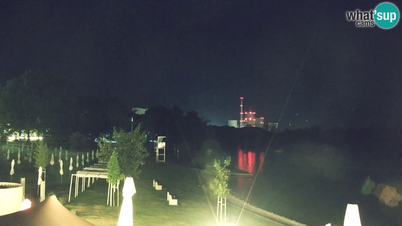 Webcam lago Velenje – Vista en directo desde Velenje Beach