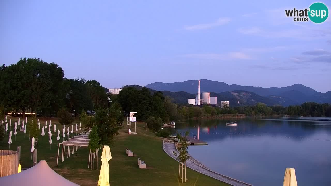 Webcam Lago di Velenje – Spiaggia di Velenje in diretta