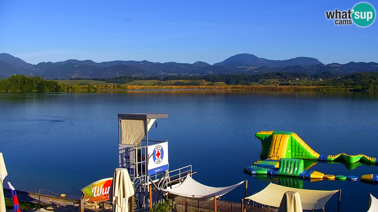 Webcam Lago di Velenje – Spiaggia di Velenje in diretta