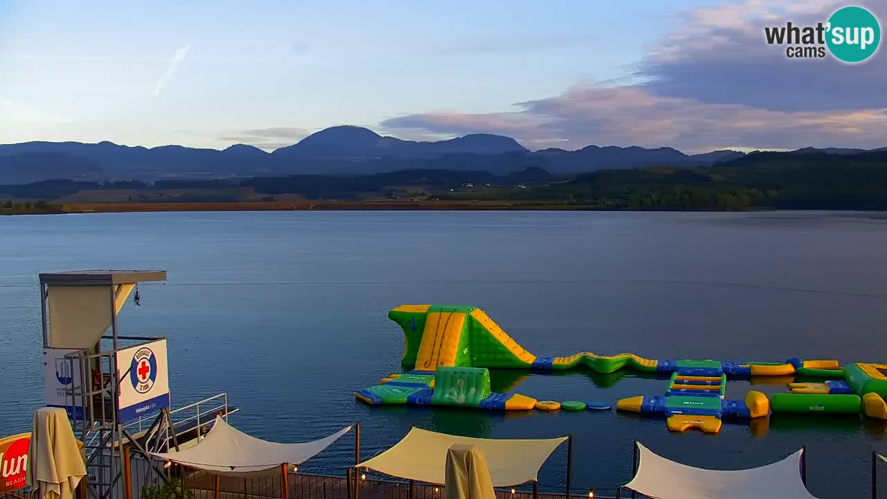 Webcam Lago di Velenje – Spiaggia di Velenje in diretta