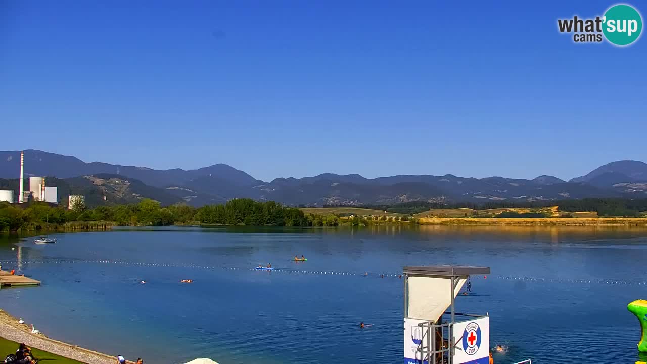 Velenje Lake Webcam – Live from Velenje Beach