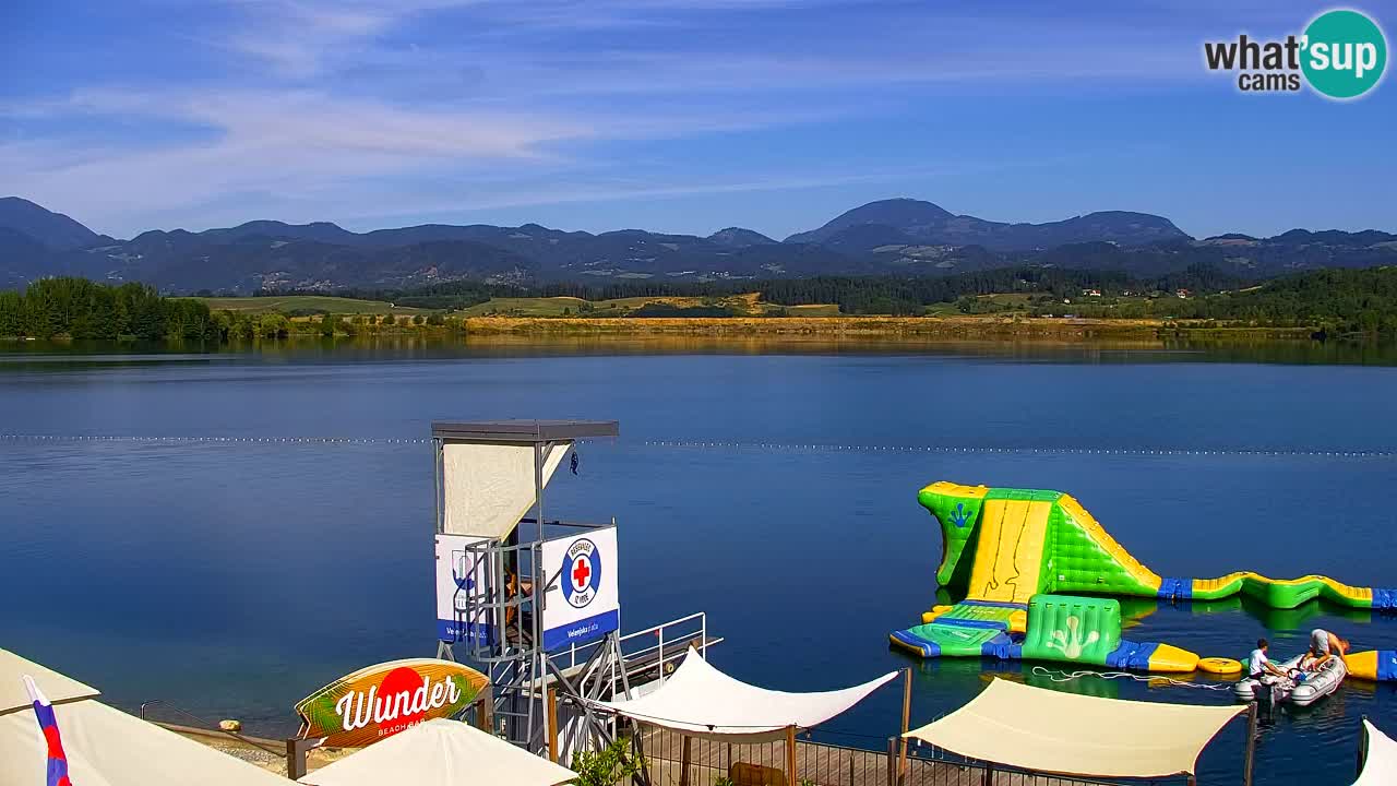Webcam Lago di Velenje – Spiaggia di Velenje in diretta