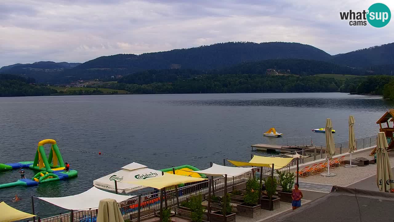 Webcam Lago di Velenje – Spiaggia di Velenje in diretta