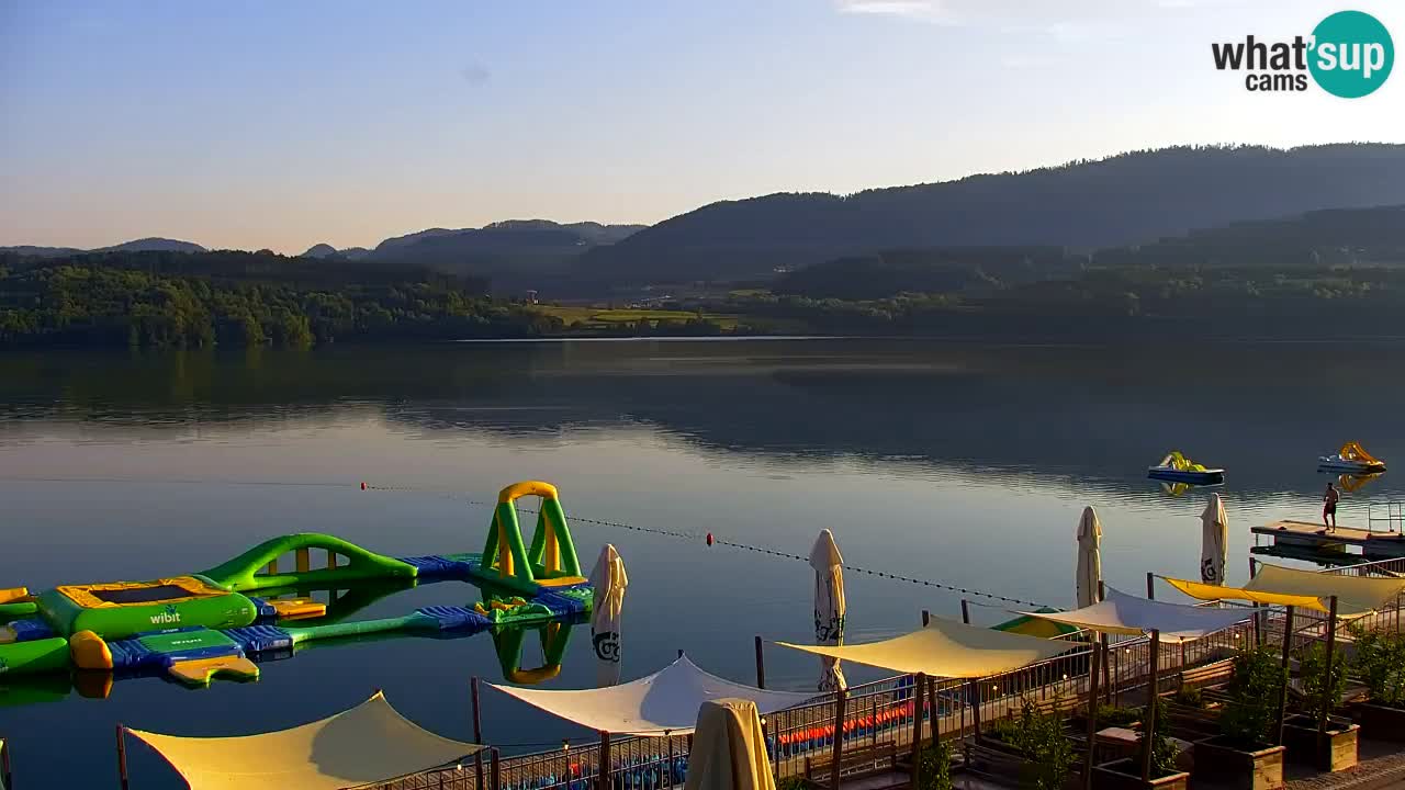 Web kamera Velenjsko jezero – Plaža Velenje uživo