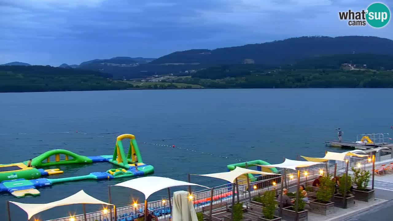 Webcam lago Velenje – Vista en directo desde Velenje Beach
