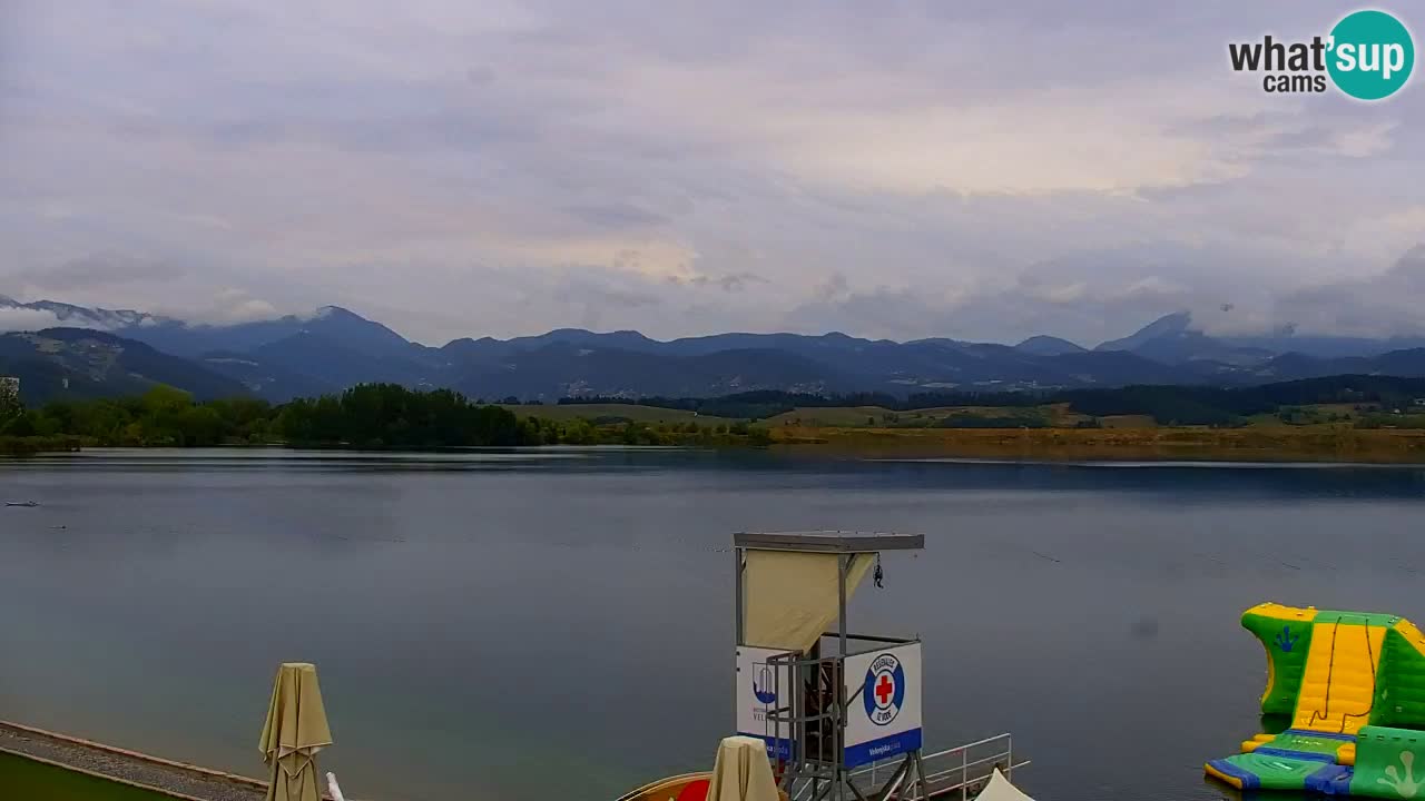 Webcam lago Velenje – Vista en directo desde Velenje Beach