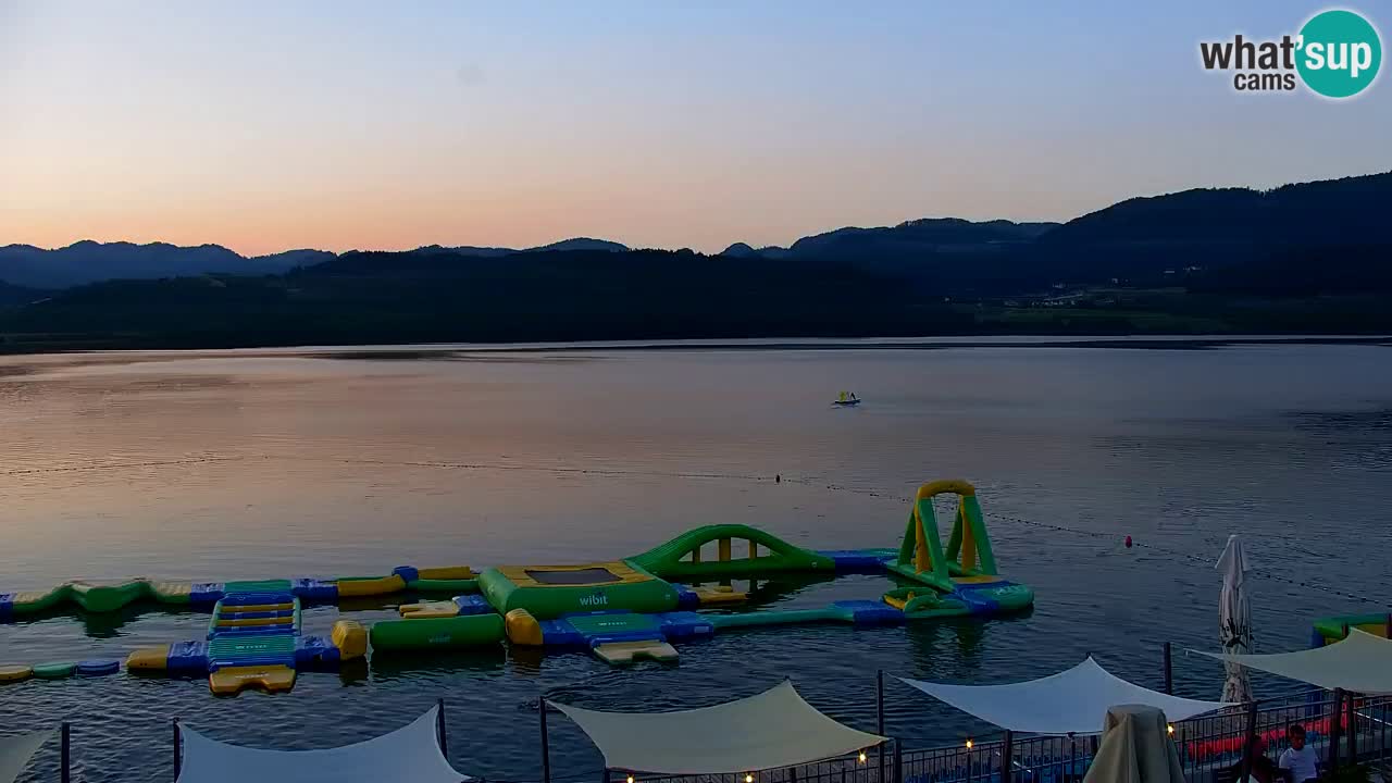 Webcam Lago di Velenje – Spiaggia di Velenje in diretta