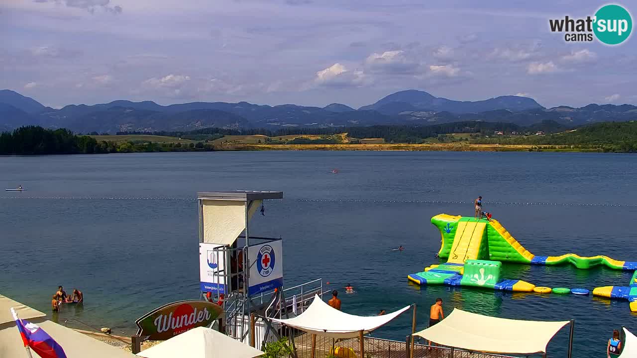 Velenje Lake Webcam – Live from Velenje Beach