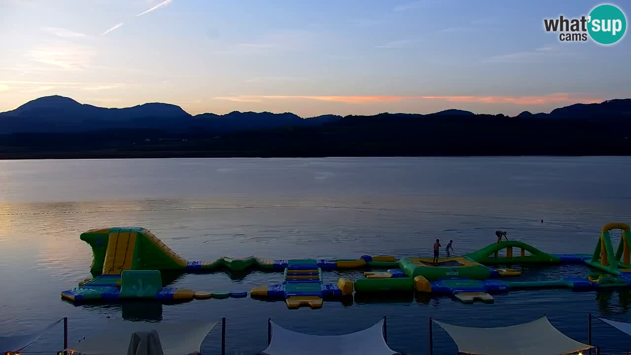 Web kamera Velenjsko jezero – Plaža Velenje uživo