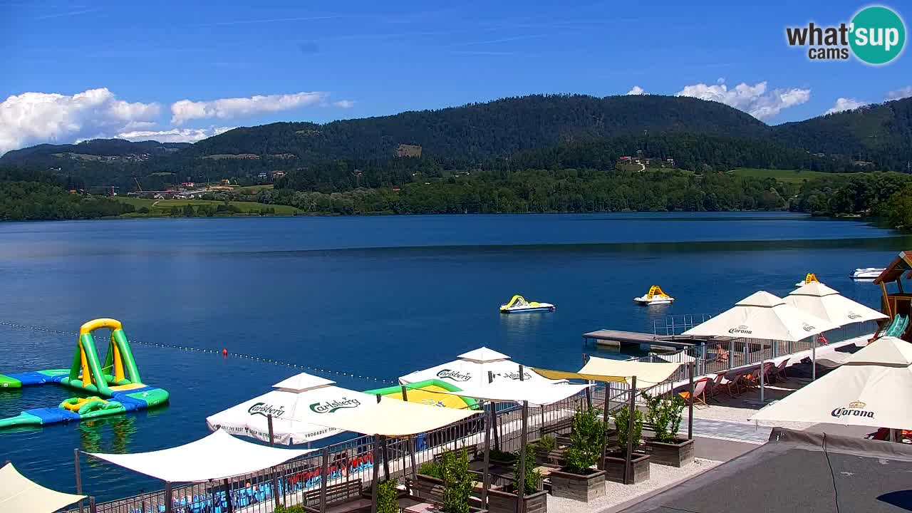 Web kamera Velenjsko jezero – Plaža Velenje uživo