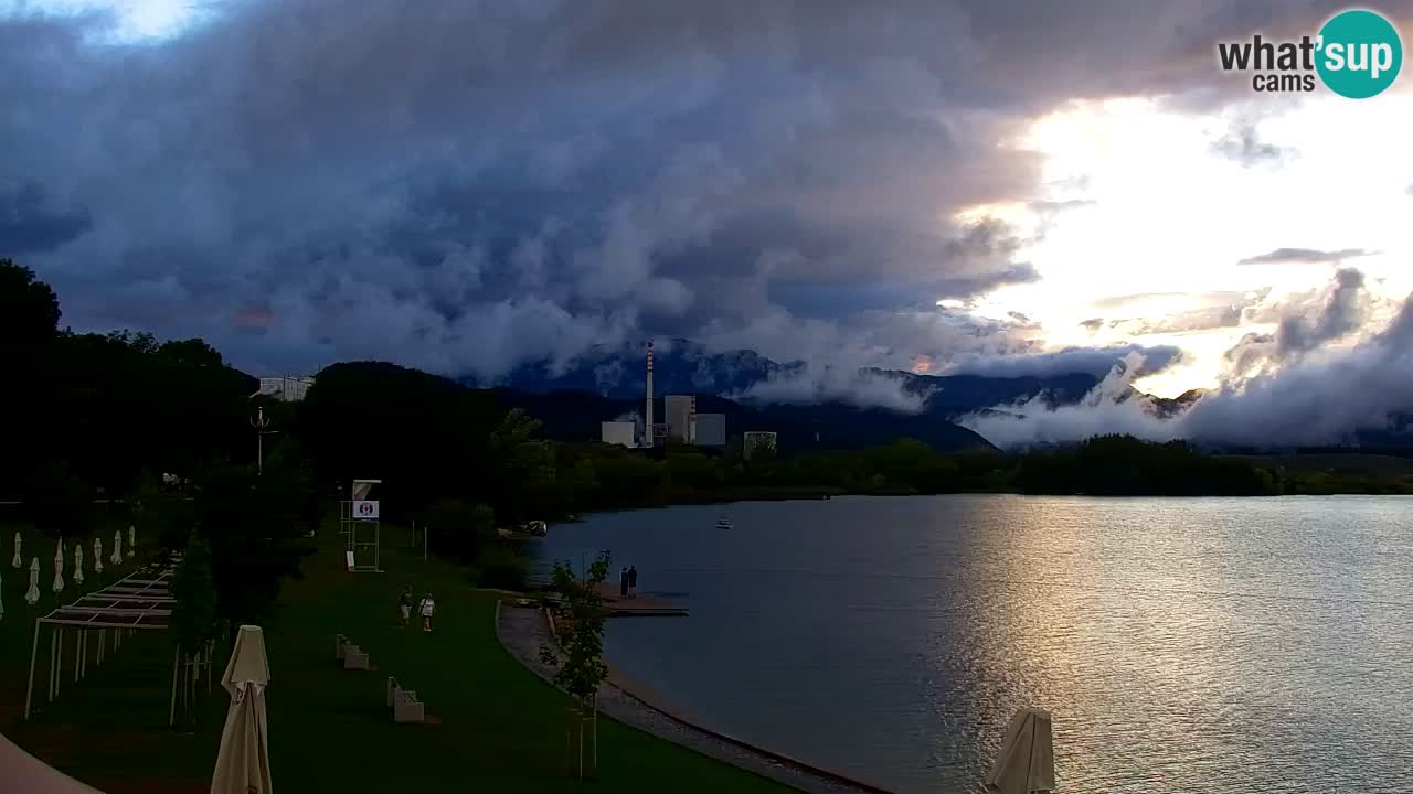 Webcam Lago di Velenje – Spiaggia di Velenje in diretta
