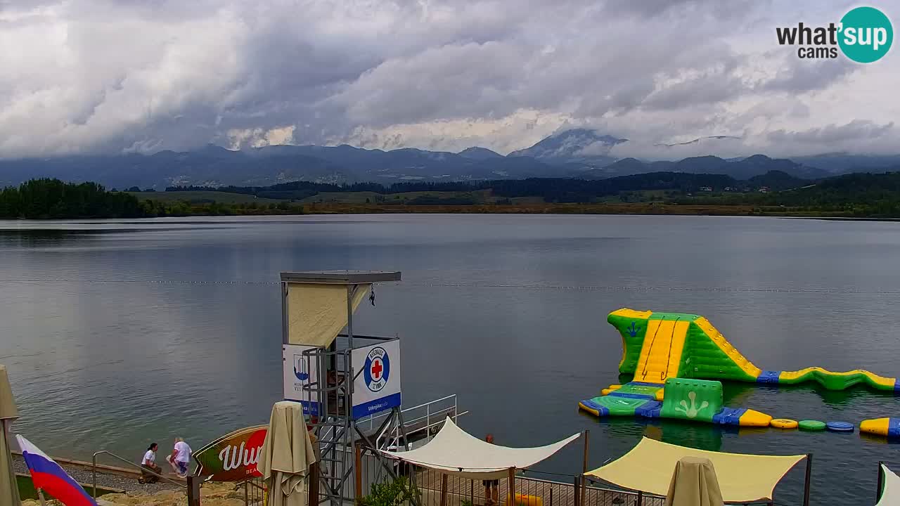 Web kamera Velenjsko jezero – Plaža Velenje uživo