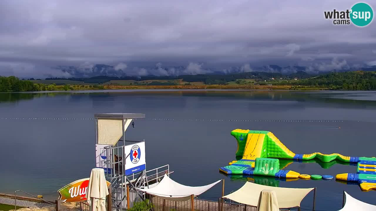 Webcam Lago di Velenje – Spiaggia di Velenje in diretta