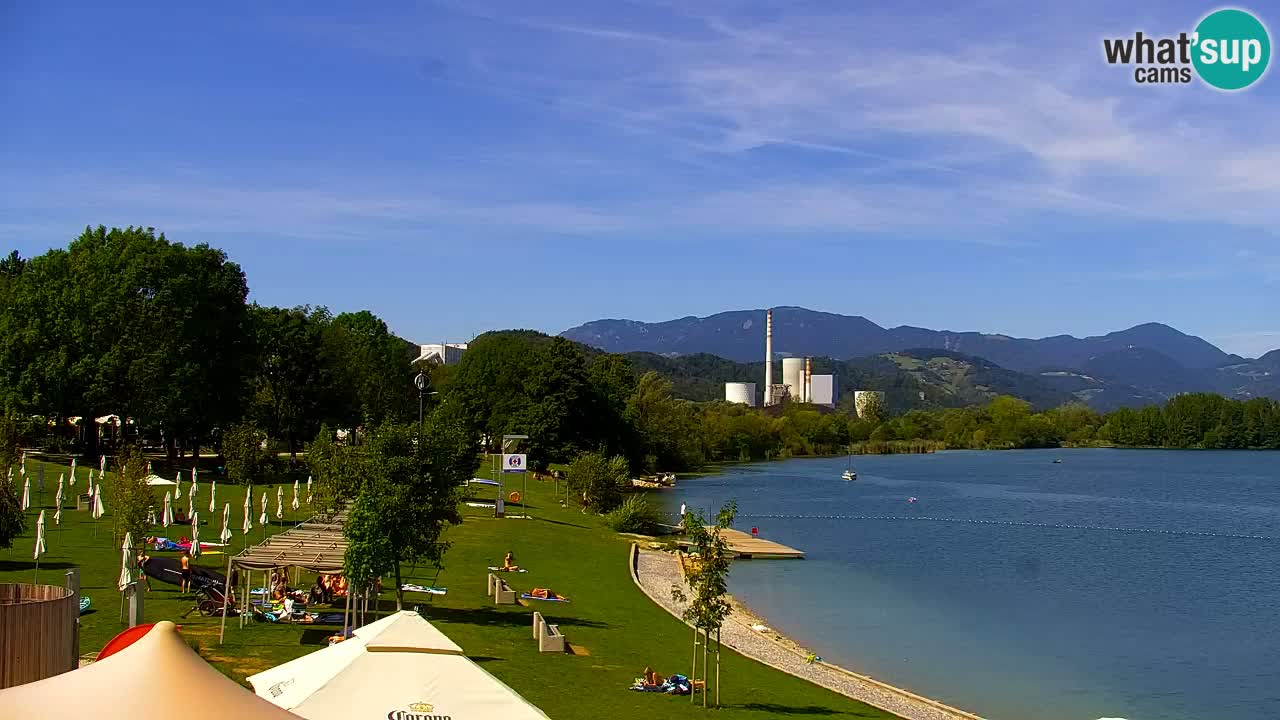 Velenje Lake Webcam – Live from Velenje Beach