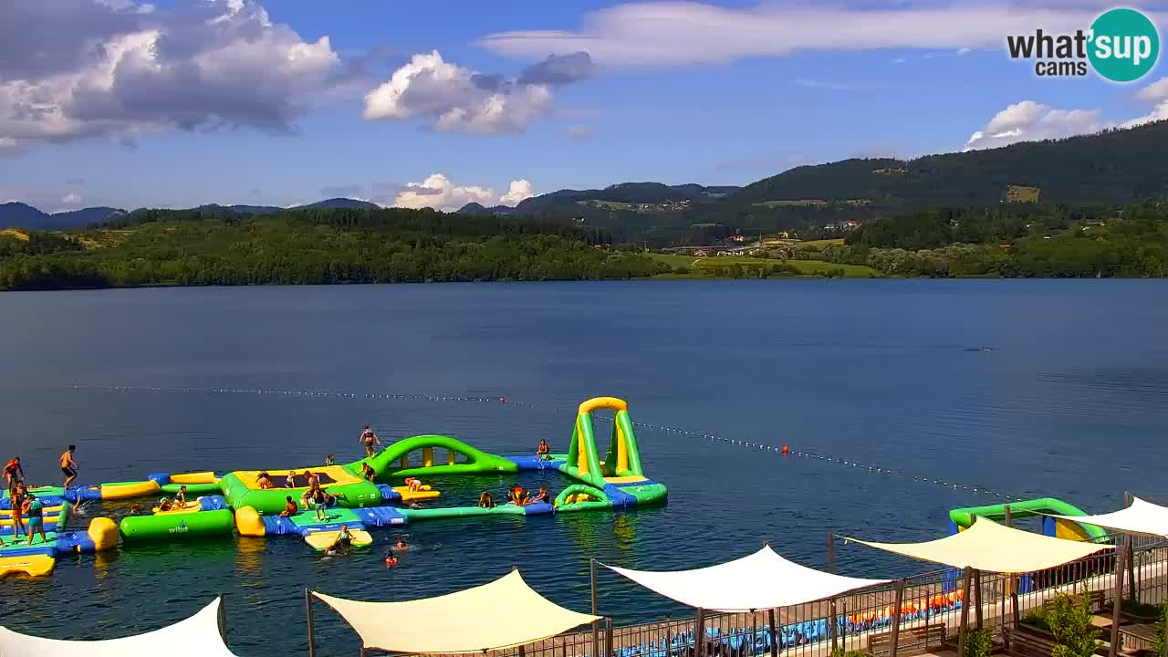 Webcam Lago di Velenje – Spiaggia di Velenje in diretta