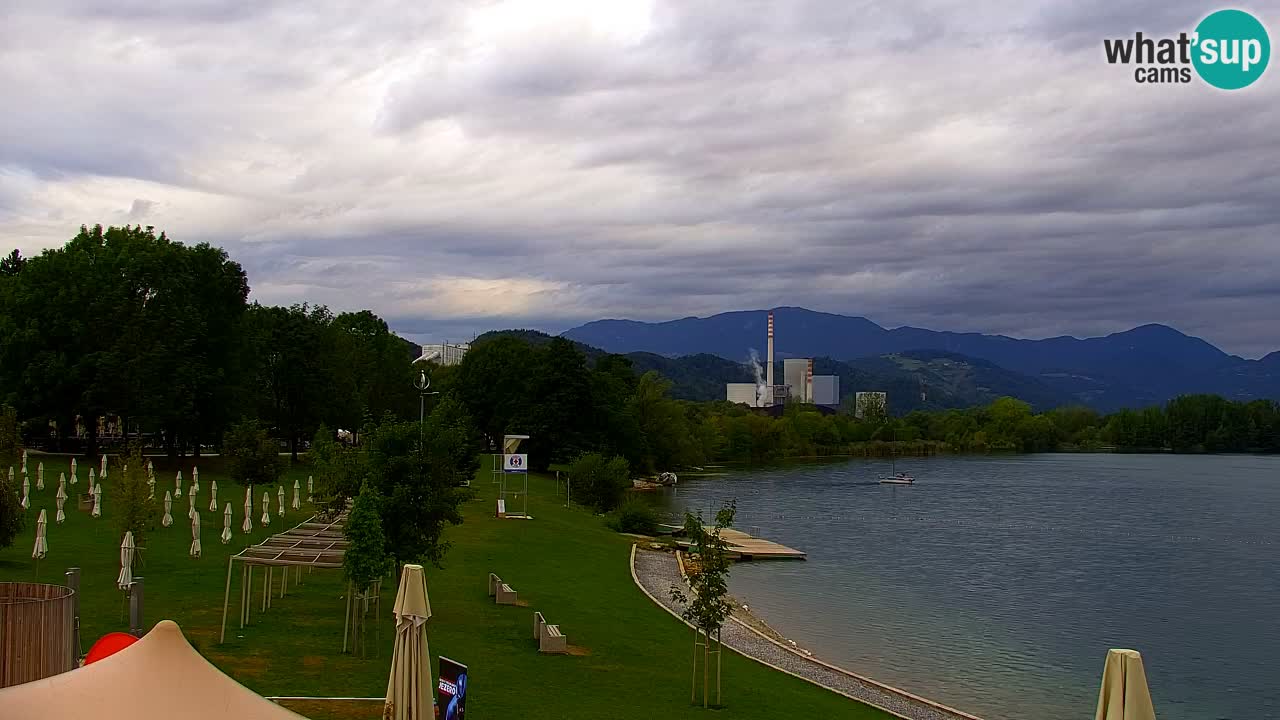 Webcam Lago di Velenje – Spiaggia di Velenje in diretta