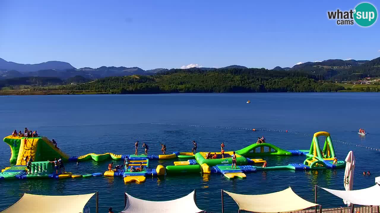 Webcam Lago di Velenje – Spiaggia di Velenje in diretta