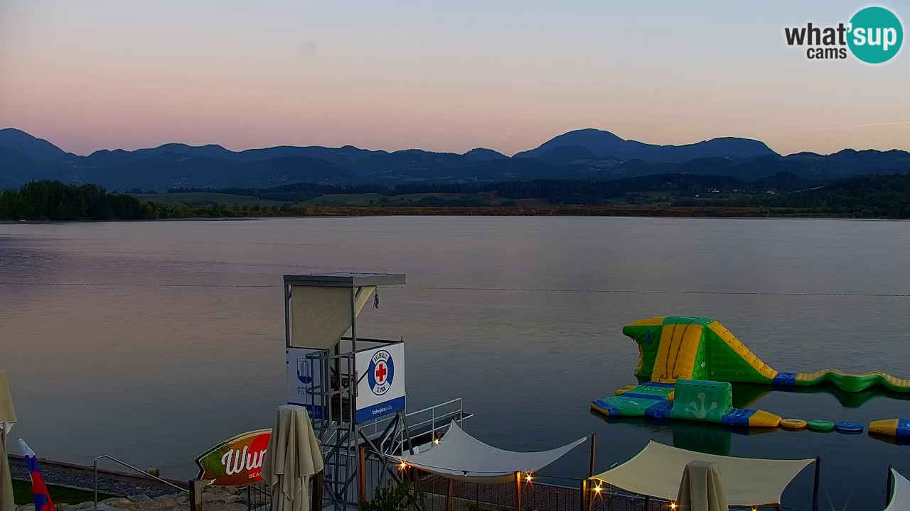 Webcam Lago di Velenje – Spiaggia di Velenje in diretta