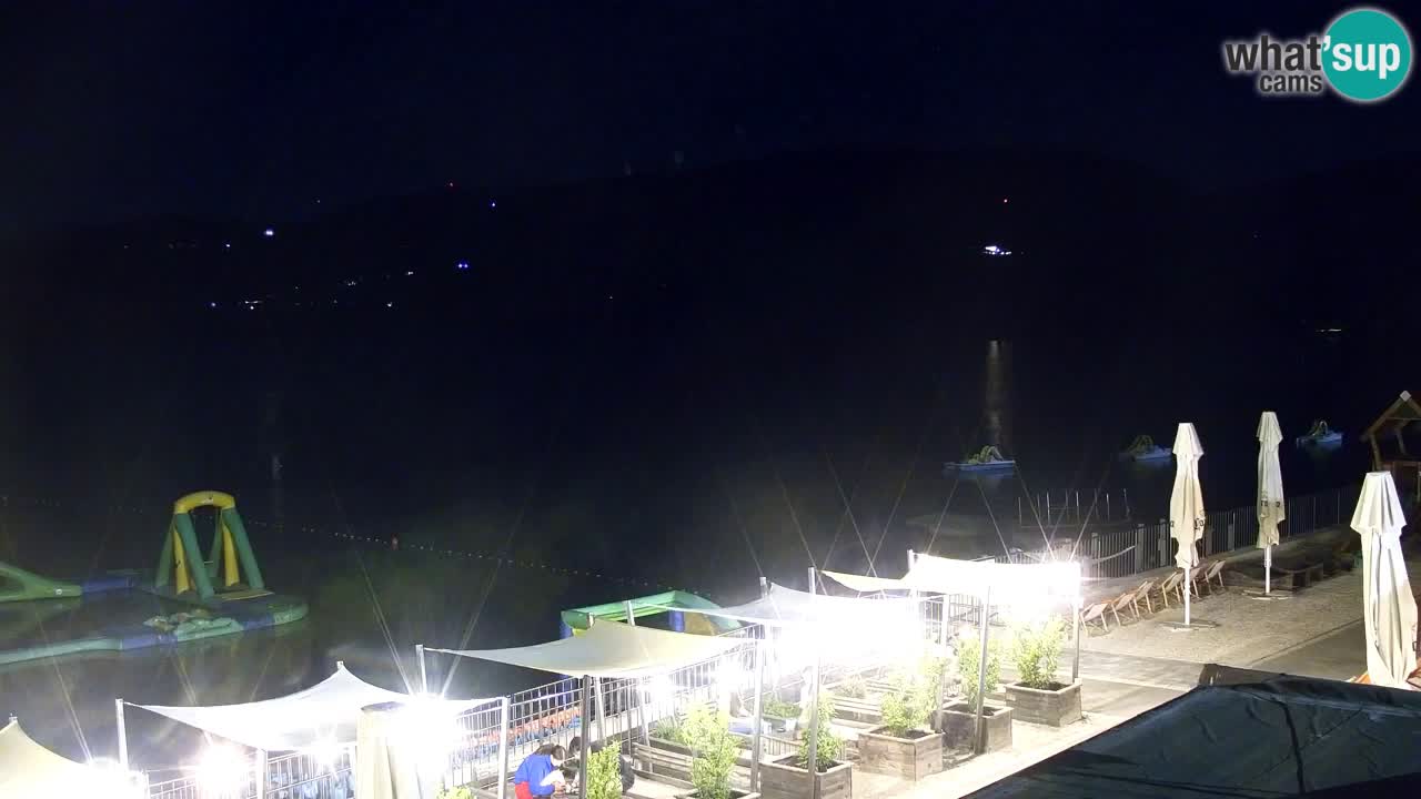 Webcam lac de Velenje – Vue en direct depuis Velenje Beach