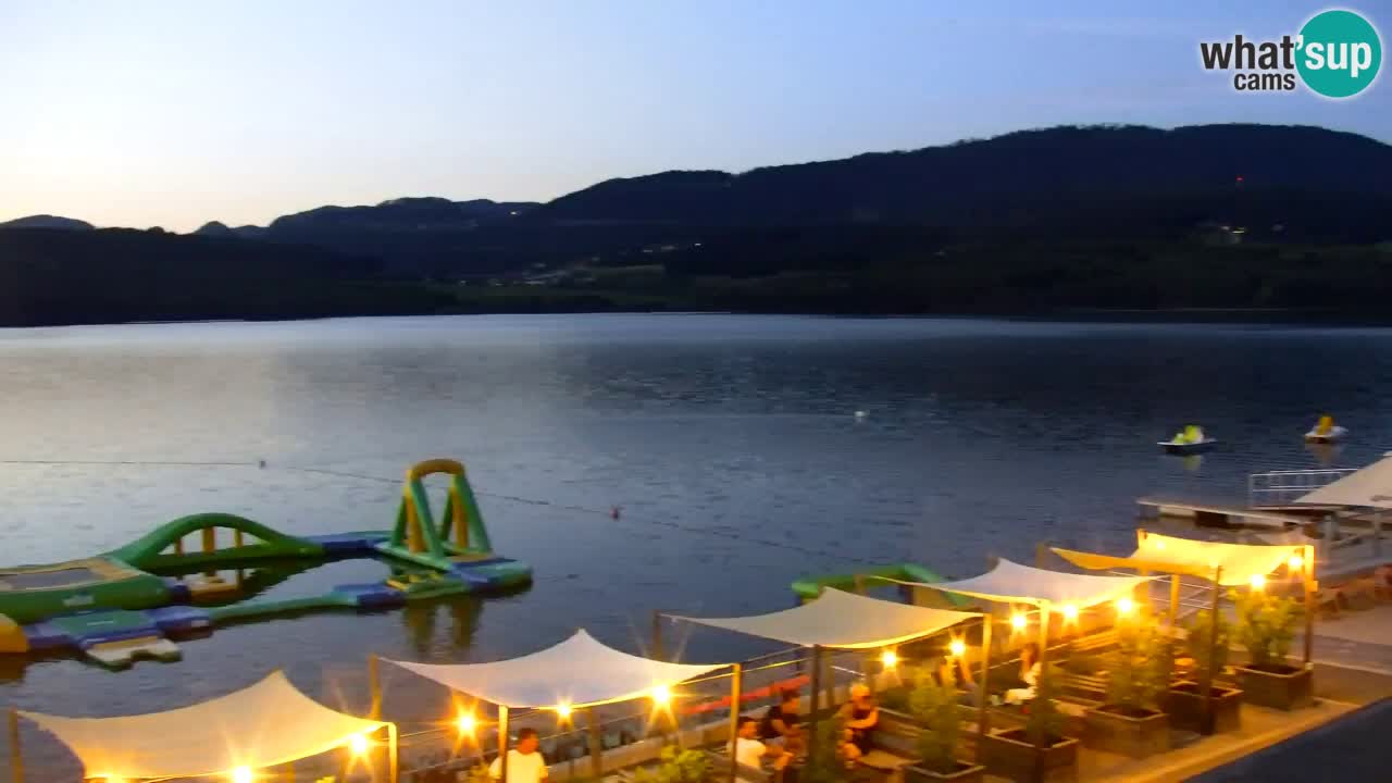 Webcam lago Velenje – Vista en directo desde Velenje Beach