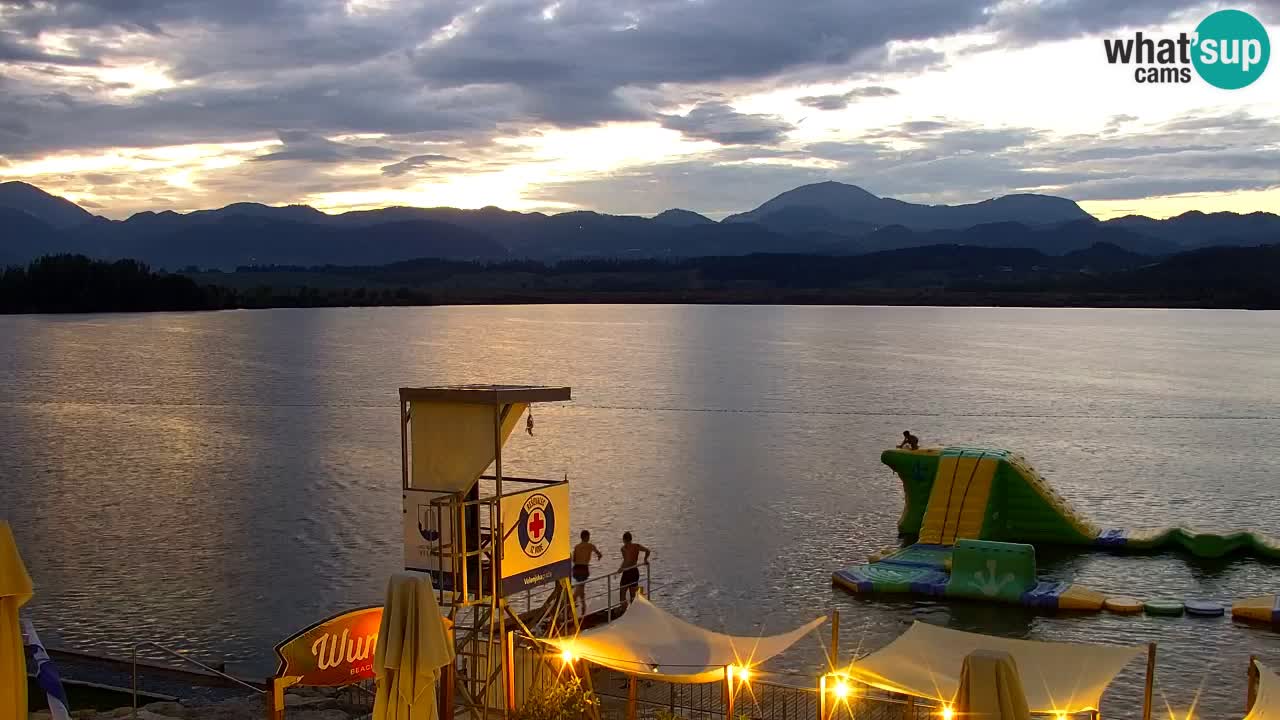 Webcam lac de Velenje – Vue en direct depuis Velenje Beach