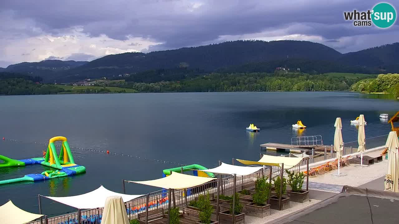 Web kamera Velenjsko jezero – Plaža Velenje uživo