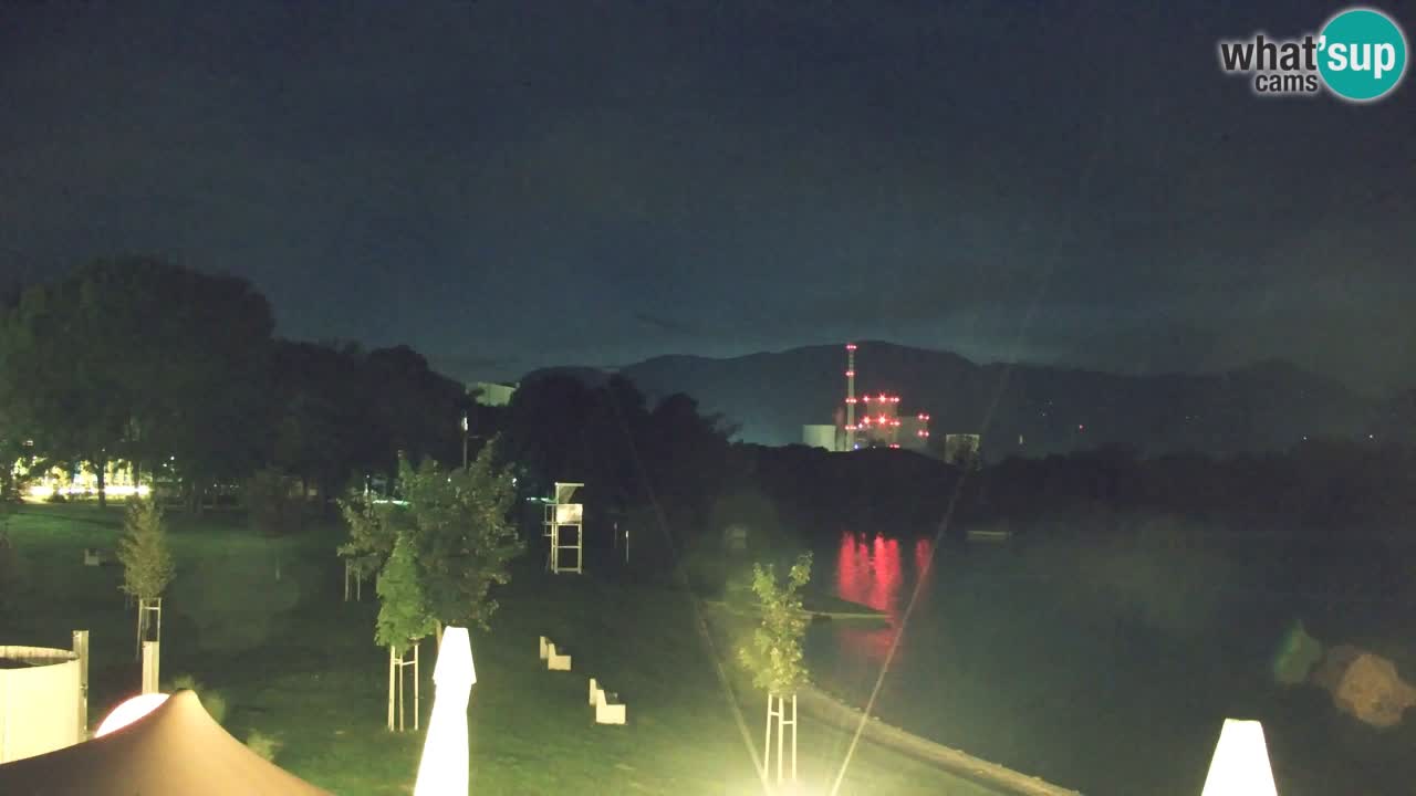 Webcam lac de Velenje – Vue en direct depuis Velenje Beach