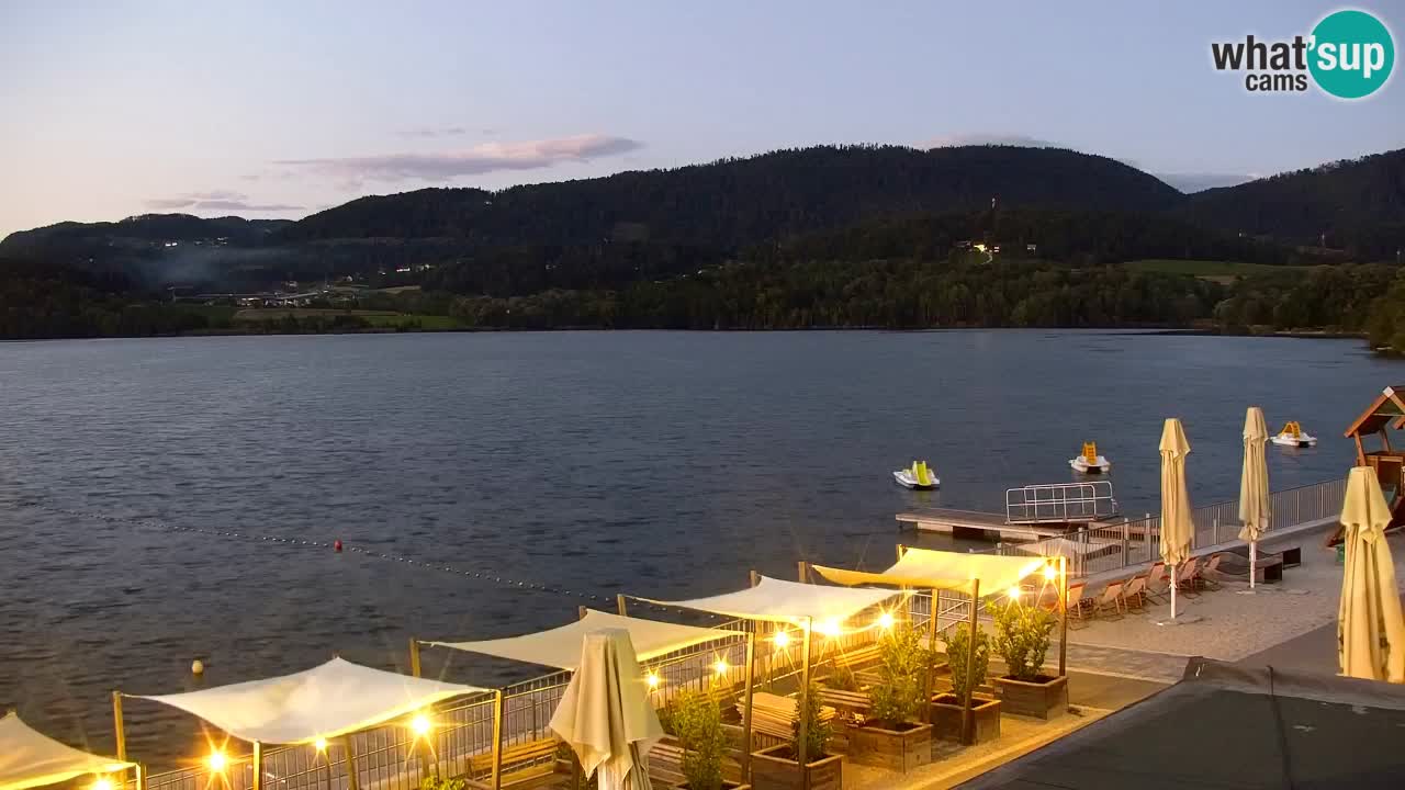 Web kamera Velenjsko jezero – Plaža Velenje uživo