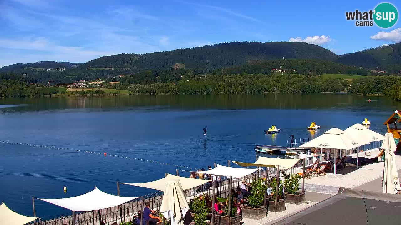 Webcam Lago di Velenje – Spiaggia di Velenje in diretta