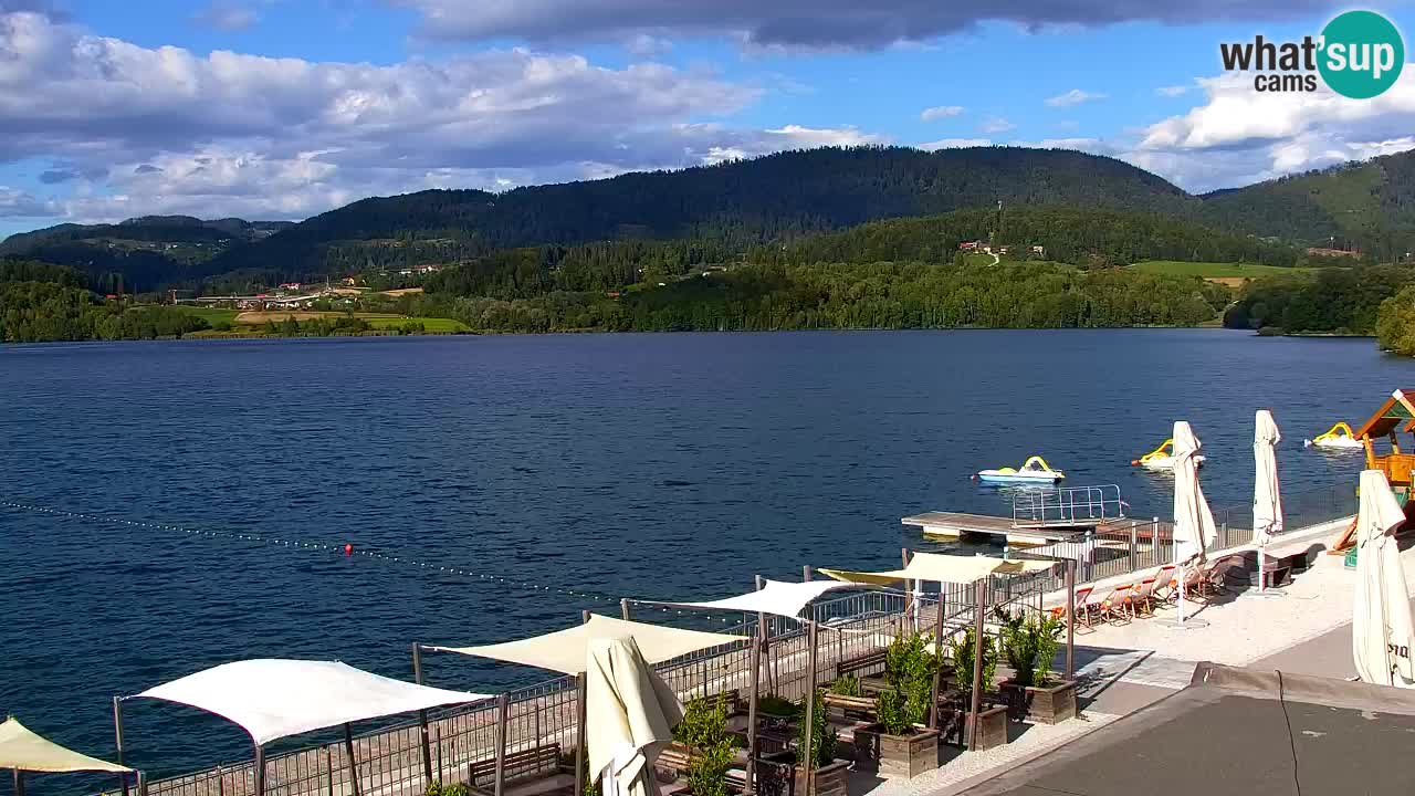 Webcam lago Velenje – Vista en directo desde Velenje Beach