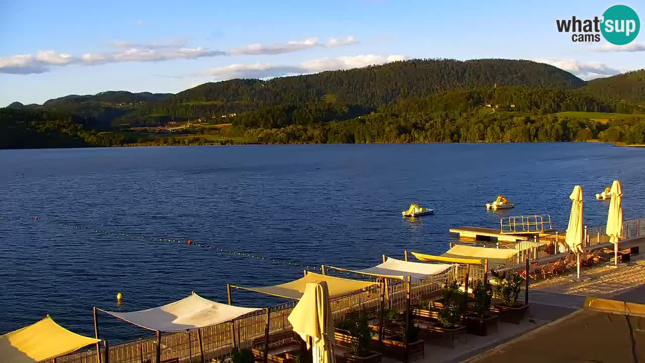 Webcam Lago di Velenje – Spiaggia di Velenje in diretta