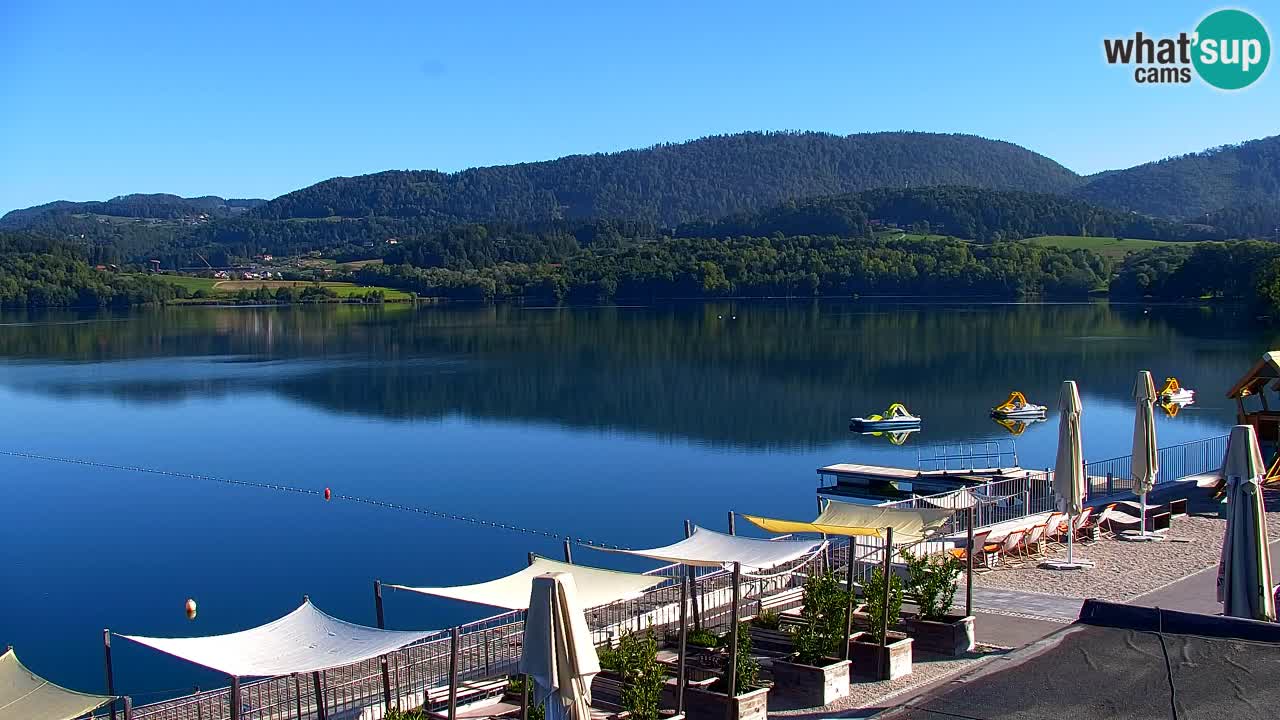 Web kamera Velenjsko jezero – Plaža Velenje uživo