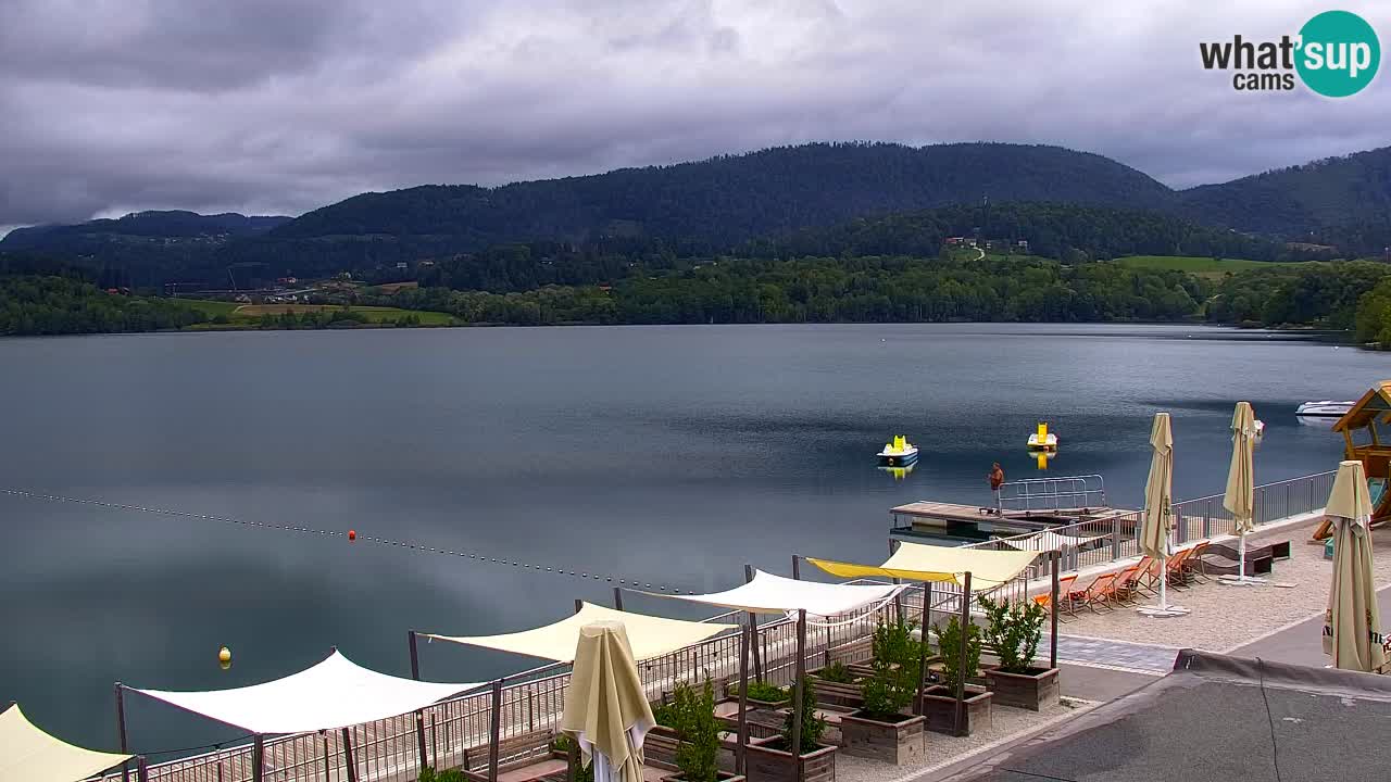 Web kamera Velenjsko jezero – Plaža Velenje uživo