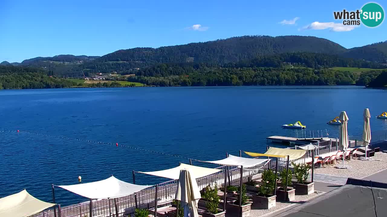 Web kamera Velenjsko jezero – Plaža Velenje uživo